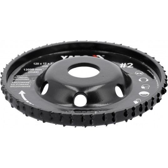 FREZ TARNIK PEŁNY WYPUKŁY 120X12 NR2 -zdjęcie numer 3