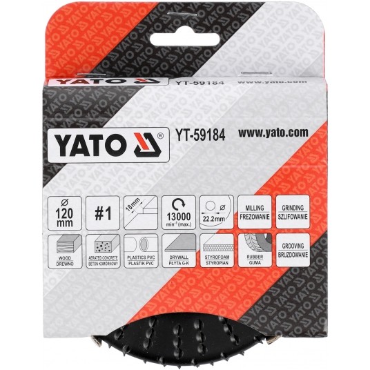 FREZ TARNIK PEŁNY WYPUKŁY 120X18 NR1 -zdjęcie numer 4