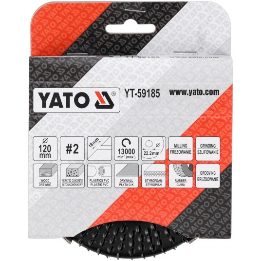 FREZ TARNIK PEŁNY WYPUKŁY 120X18 NR2 -zdjęcie numer 4