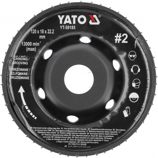 FREZ TARNIK PEŁNY WYPUKŁY 120X18 NR2 -zdjęcie numer 1