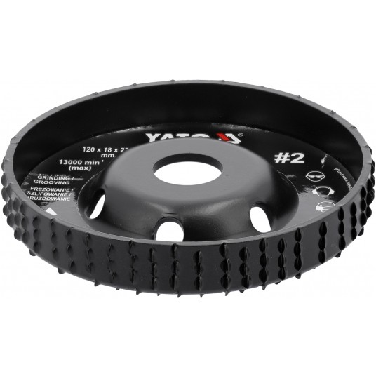 FREZ TARNIK PEŁNY WYPUKŁY 120X18 NR2 -zdjęcie numer 3