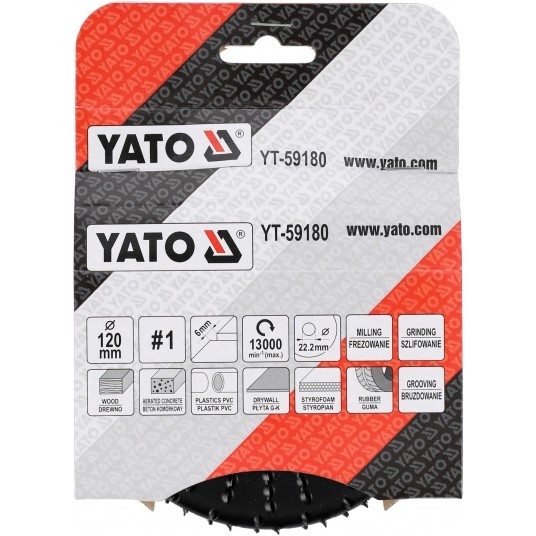 FREZ TARNIK PEŁNY WYPUKŁY 120X6 NR1 -zdjęcie numer 4