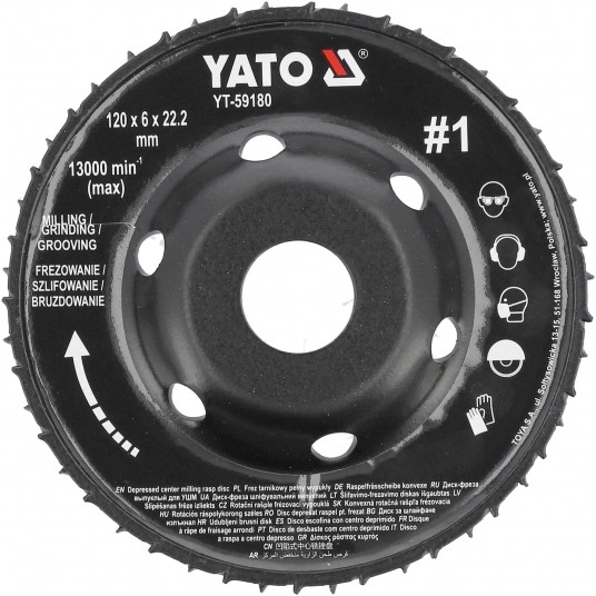 FREZ TARNIK PEŁNY WYPUKŁY 120X6 NR1 -zdjęcie numer 1