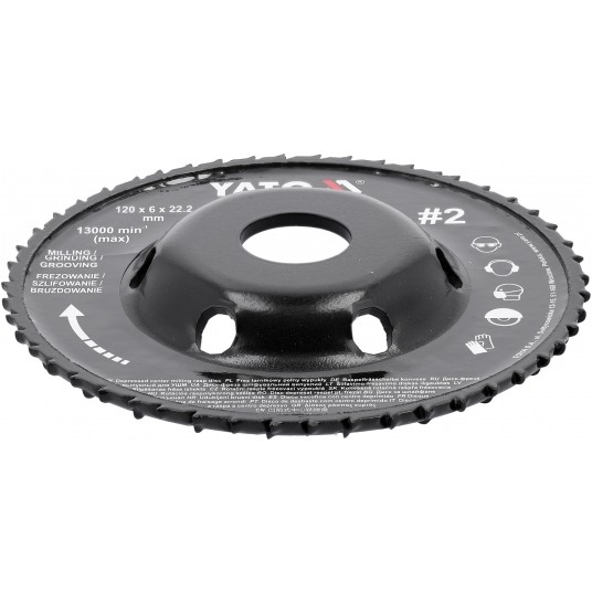 FREZ TARNIK PEŁNY WYPUKŁY 120X6 NR2 -zdjęcie numer 3
