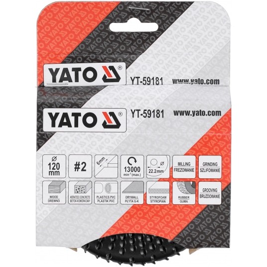 FREZ TARNIK PEŁNY WYPUKŁY 120X6 NR2 -zdjęcie numer 4