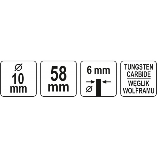 FREZ TRZPIENIOWY OSTROŁUKOWY PREMIUM -zdjęcie numer 4