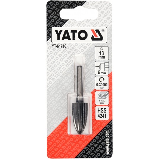 FREZ TRZPIENIOWY STOŻKOWY HSS -zdjęcie numer 3