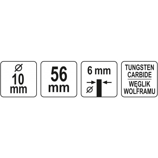 FREZ TRZPIENIOWY WALCOWY PREMIUM -zdjęcie numer 4