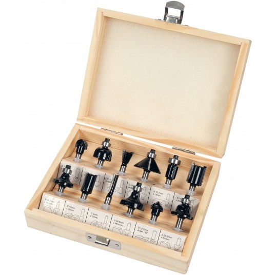 FREZY DO DREWNA TRZPIEŃ FI 6MM, 12 SZT. -zdjęcie numer 2