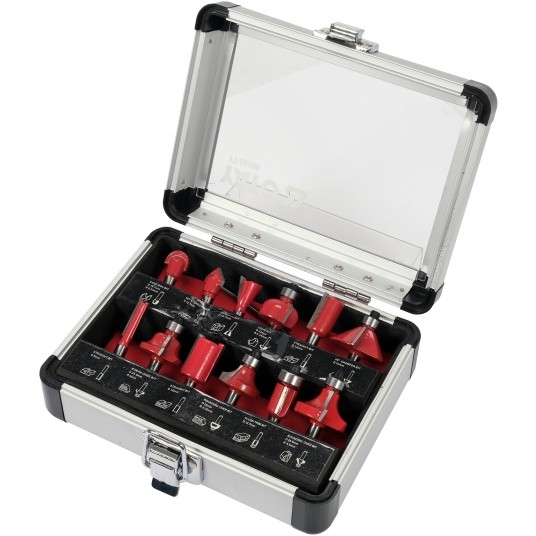 FREZY DO DREWNA TRZPIEŃ FI 6MM, 12 SZT. -zdjęcie numer 3