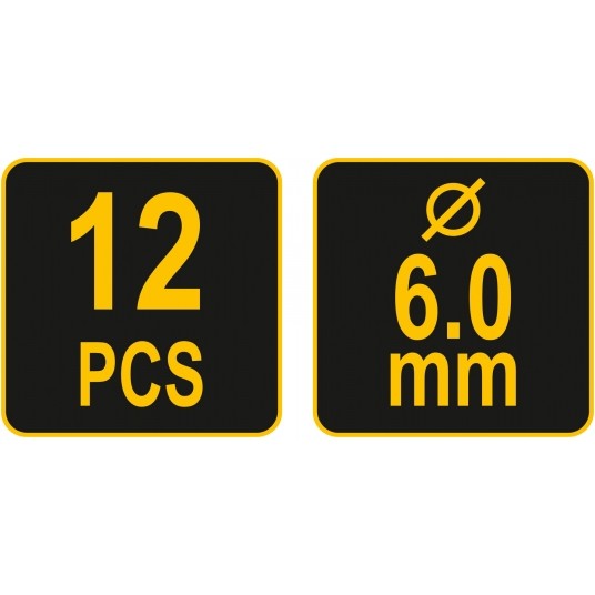 FREZY DO DREWNA TRZPIEŃ FI 6MM, 12 SZT. -zdjęcie numer 3