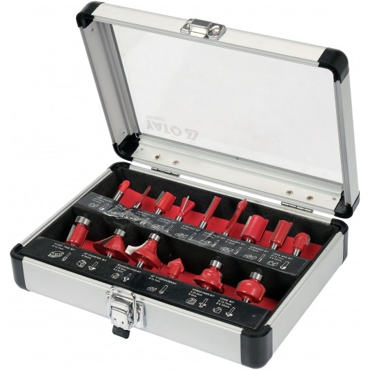 FREZY DO DREWNA TRZPIEŃ FI 6MM, 15 SZT. -zdjęcie numer 4