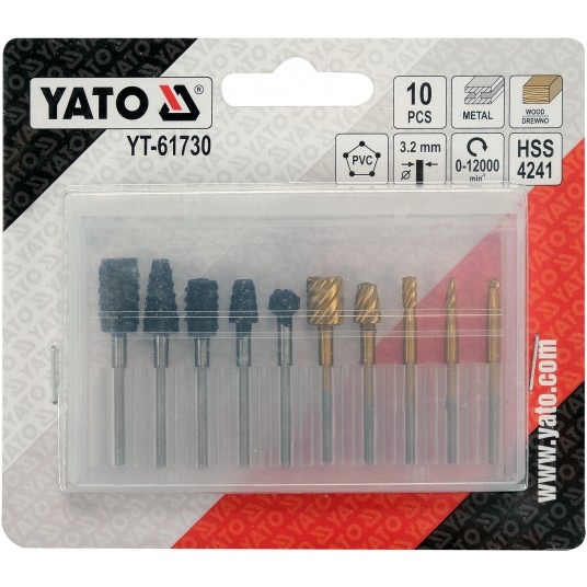 FREZY DO MINI SZLIFIEREK 10SZT -zdjęcie numer 3