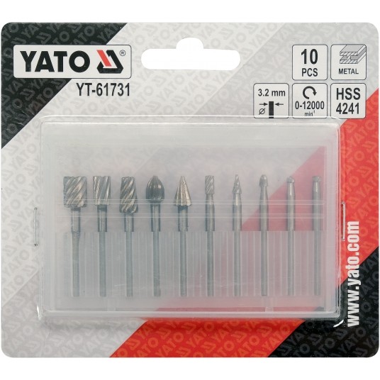 FREZY DO MINI SZLIFIEREK 10SZT -zdjęcie numer 2