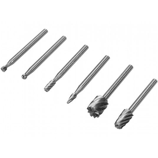 FREZY HSS DO MINISZLIFIEREK, 6 SZT 3,2MM -zdjęcie numer 2