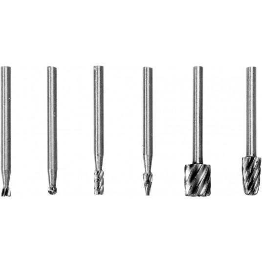 FREZY HSS DO MINISZLIFIEREK, 6 SZT 3,2MM -zdjęcie numer 1