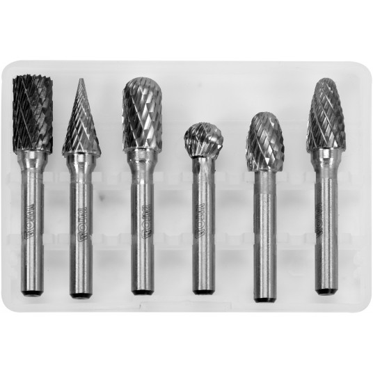 FREZY TRZPIENIOWE DO METALU 6SZT PREMIUM -zdjęcie numer 1