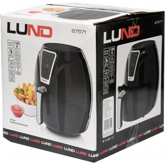 FRYTKOWNICA BEZTŁ. 2,4L 1300W PANEL LED -zdjęcie numer 5