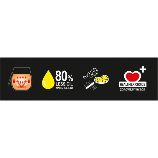 FRYTKOWNICA BEZTŁUSZCZOWA 2,4L 1300W -zdjęcie numer 7