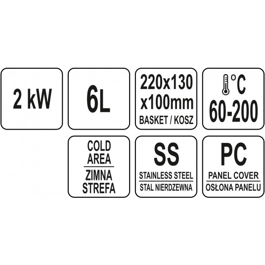 FRYTOWNICA 1-KOMOROWA 3,5L -zdjęcie numer 10