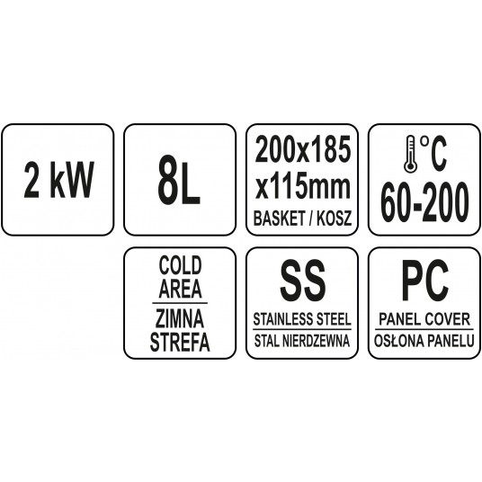 FRYTOWNICA 1-KOMOROWA 5L -zdjęcie numer 8