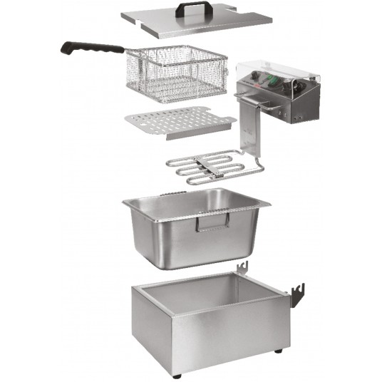 FRYTOWNICA 2-KOMOROWA 2x3,5L -zdjęcie numer 8