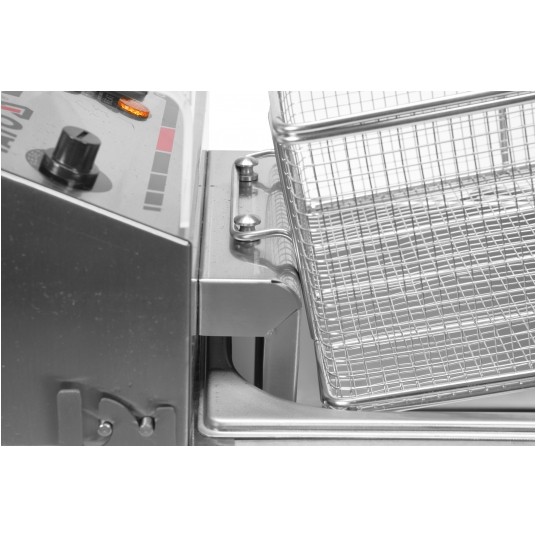 FRYTOWNICA DWUKOMOROWA 2x11,5L Z SZAFKĄ -zdjęcie numer 9