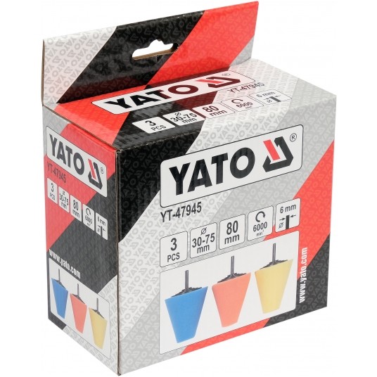 GĄBKI POLERSKIE DO FELG 3 SZT. -zdjęcie numer 3