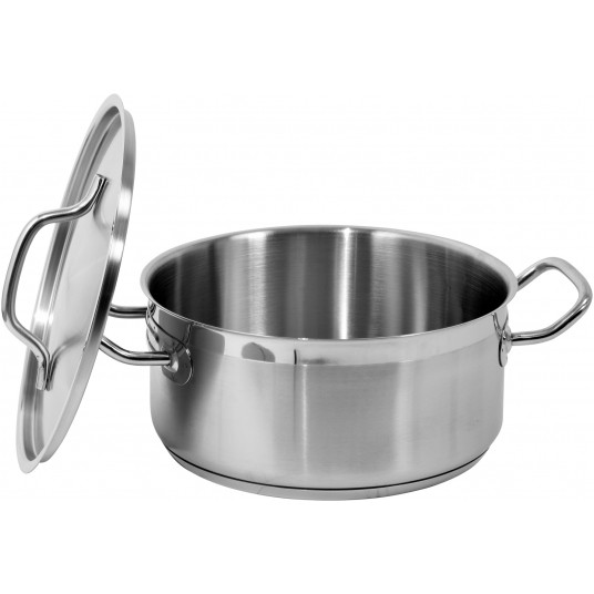 GARNEK NISKI Z POKRYWKĄ SS 24x11 5L -zdjęcie numer 3