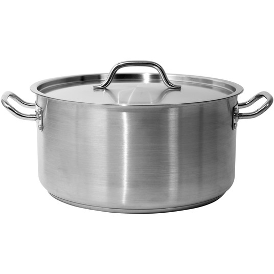 GARNEK NISKI Z POKRYWKĄ SS 36x18 18,3L -zdjęcie numer 1