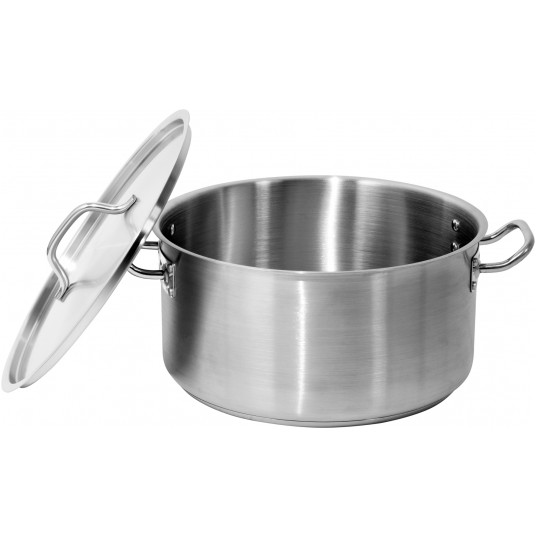 GARNEK NISKI Z POKRYWKĄ SS 36x18 18,3L -zdjęcie numer 2