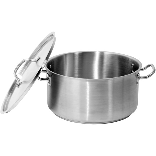 GARNEK NISKI Z POKRYWKĄ SS 36x18 18,3L -zdjęcie numer 2