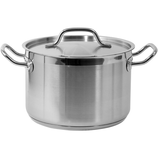 GARNEK ŚREDNI Z POKRYWKĄ SS 24x16 7,2L -zdjęcie numer 1
