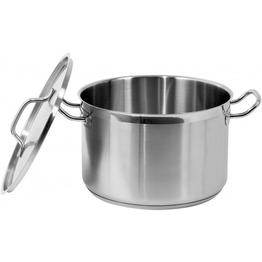 GARNEK ŚREDNI Z POKRYWKĄ SS 28x18 11,1L -zdjęcie numer 2