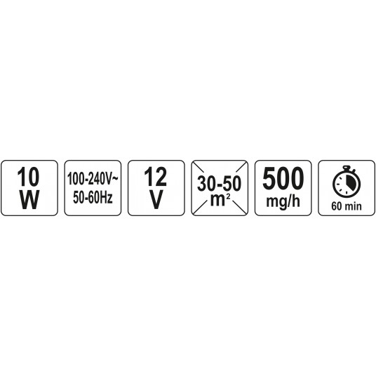 GENERATOR OZONU 10W, 500MG/H -zdjęcie numer 8