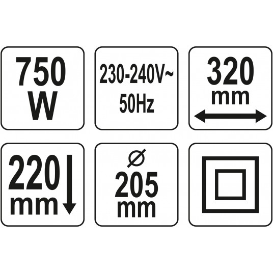 GLEBOGRYZARKA 32CM, 750W -zdjęcie numer 5