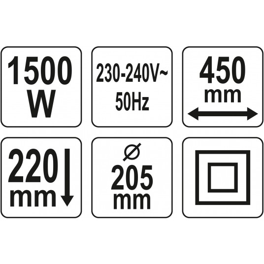 GLEBOGRYZARKA 45CM 1500W -zdjęcie numer 7