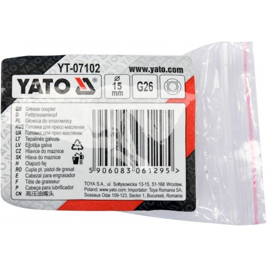 GŁOWICA CZTEROSZCZĘKOWA DO SMAROWNICY -zdjęcie numer 3