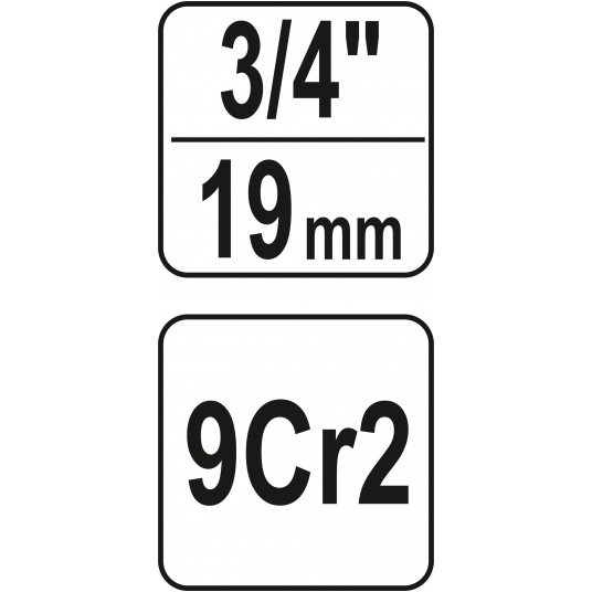 GŁOWICA ZAP. DO GWINOTWNICY RĘCZNEJ 3/4" -zdjęcie numer 3