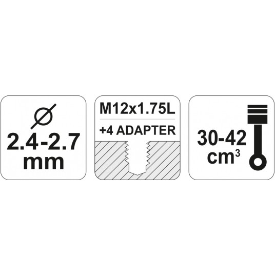 GŁOWICA ŻYŁKOWA Z 5 ADAPTERAMI -zdjęcie numer 3