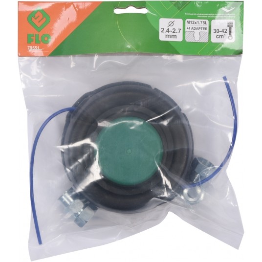 GŁOWICA ŻYŁKOWA Z 5 ADAPTERAMI -zdjęcie numer 2