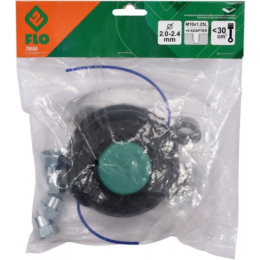 GŁOWICA ŻYŁKOWA Z 5 ADAPTERAMI -zdjęcie numer 2