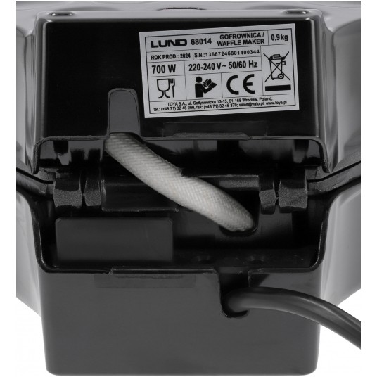 GOFROWNICA DO GOFRÓW BĄBELKOWYCH 700W -zdjęcie numer 5