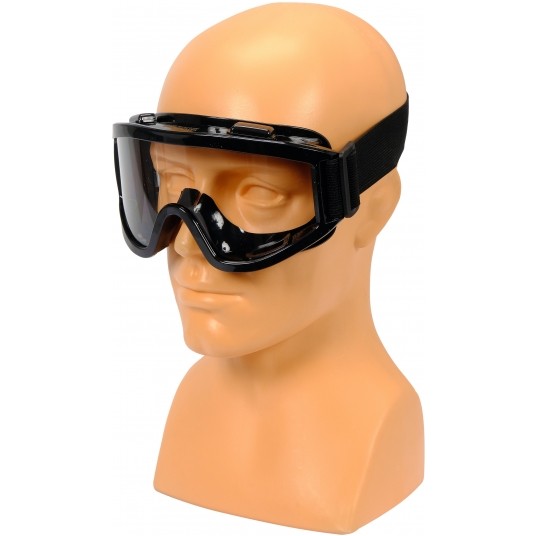 GOGLE OCHRONNE Z WYWIETRZ. CZARNA RAMA -zdjęcie numer 3