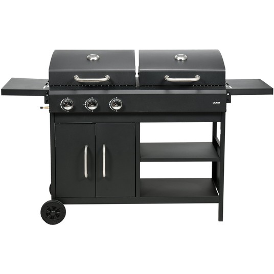 GRILL 2W1, GAZOWY + WĘGLOWY TORNE 8,4KW -zdjęcie numer 1