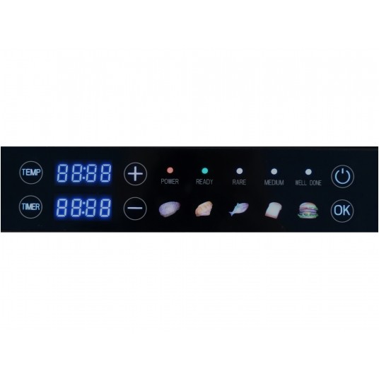 GRILL ELEKTRYCZNY 2000W, PANEL LED -zdjęcie numer 13
