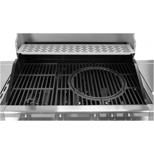 GRILL GAZ. 4+1 STAL NIERDZ.14,2KW, SZYBA -zdjęcie numer 6