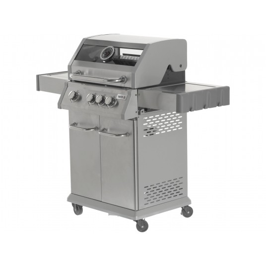 GRILL GAZ. ITAMI 3+1 INOX.11,5KW,Z SZYBĄ -zdjęcie numer 1