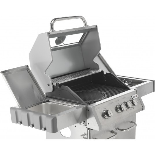GRILL GAZ. ITAMI 3+1 INOX.11,5KW,Z SZYBĄ -zdjęcie numer 19