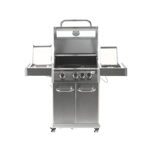 GRILL GAZ. ITAMI 3+1 INOX.11,5KW,Z SZYBĄ -zdjęcie numer 12